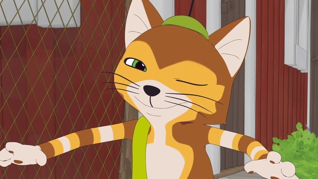 Video Reference: Cat, Felidae, Cartoon, Carnivore, Small to medium-sized cats, Whiskers, Art, Snout, Tail, Illustration