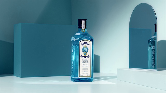 Video Reference: Bottle, Liquid, Solution, Glass bottle, Fluid, Alcoholic beverage, Drink, Personal care, Electric blue, Solvent