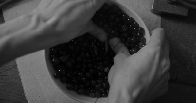 Video Reference: Food, Plant, Black, Fruit, Seedless fruit, Organism, Natural foods, Gesture, Style, Olallieberry