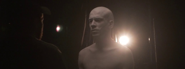 Video Reference: Eyebrow, Neck, Flash photography, Jaw, Standing, Chest, Midnight, Barechested, Performing arts, Trunk