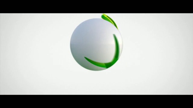 Video Reference: abstract, 3d, sphere, logo, graphic, green, white, minimal, clean, animation, icon, modern