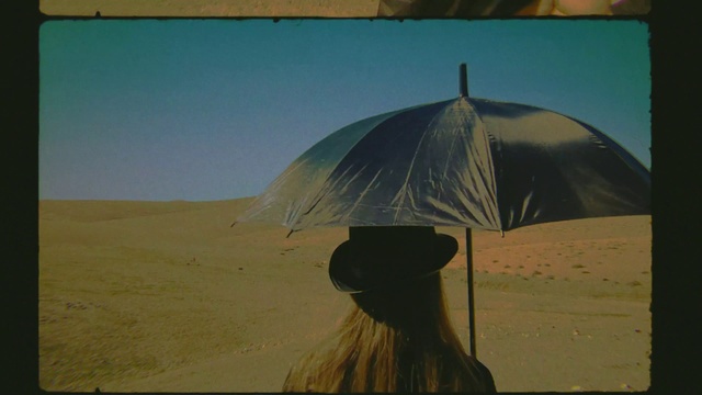 Video Reference: Ecoregion, Umbrella, Sky, Shade, Landscape, Adaptation, Tints and shades, Art, Grassland, Wind