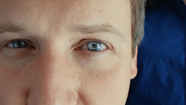 Video Reference: Forehead, Nose, Cheek, Lip, Eyelash, Beard, Window, Human body, Ear, Neck