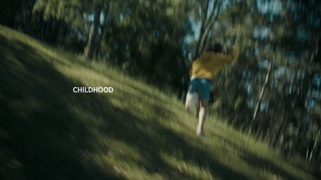 Video Reference: Plant, People in nature, Happy, Tree, Wood, Natural landscape, Grass, Shorts, Sky, Grassland