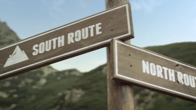 Video Reference: Sky, Motor vehicle, Natural landscape, Grass, Font, Wood, Landscape, Road, Cloud, Street sign