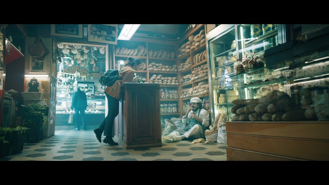 Video Reference: Retail, Display case, Font, Event, Glass, Darkness, Advertising, Room, Display device, Display window