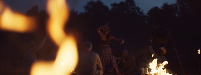 Video Reference: Flash photography, Fire, Sky, Flame, Entertainment, Tree, Heat, Performing arts, Event, Performance art