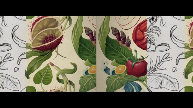 Video Reference: Flower, Plant, Petal, Art, Terrestrial plant, Painting, Illustration, Flowering plant, Pattern, Drawing