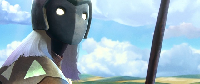 Video Reference: Cloud, Sky, Helmet, Eyewear, Headgear, Aircraft, People in nature, Grass, Personal protective equipment, Art