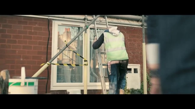 Video Reference: Window, Wood, Door, Jacket, Rectangle, Tints and shades, Facade, House, Event, Denim