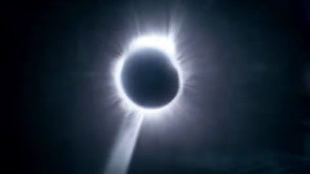Video Reference: eclipse, solar eclipse, ring of light, halo, astronomy, space, celestial, dark sky, silhouette, glow, cosmic, night, abstract, scientific, mystery