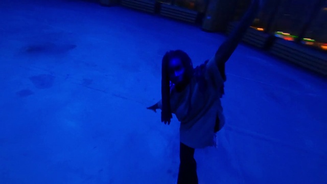 Video Reference: Blue, Azure, Purple, Entertainment, Sky, Plant, Electric blue, Performing arts, Leisure, Event