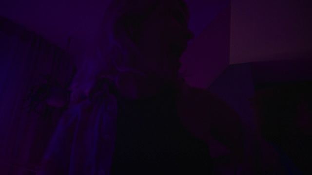 Video Reference: Purple, Violet, Sky, Entertainment, Electric blue, Magenta, Event, Midnight, Font, Fun