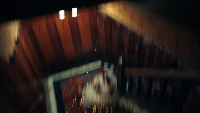 Video Reference: Wood, Stairs, Sky, Entertainment, Performing arts, Flash photography, Tints and shades, Music venue, Event, Darkness