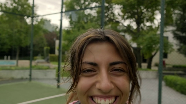 Video Reference: Face, Hair, Head, Lip, Smile, Plant, Eye, Eyelash, Happy, Tree