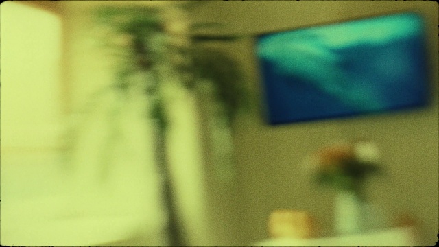 Video Reference: Rectangle, Paint, Art, Tints and shades, Font, Electric blue, Painting, Visual arts, Windshield, Display device