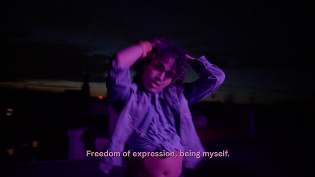 Video Reference: Purple, Flash photography, Violet, Plant, Performing arts, Magenta, Entertainment, Electric blue, Event, Tree