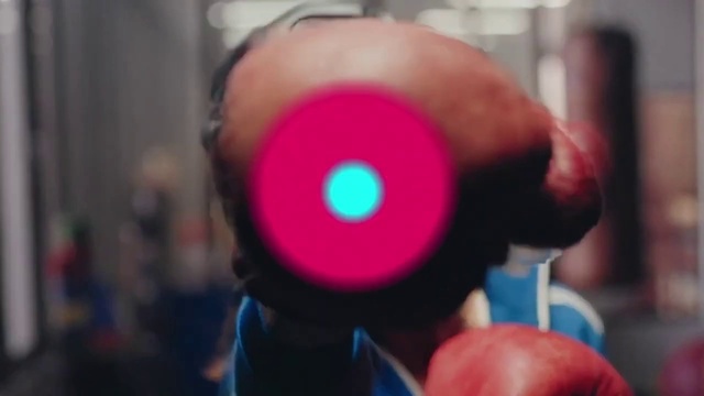 Video Reference: Toy, Gesture, Gas, Magenta, Gadget, Electric blue, Audio equipment, Circle, Recreation, Event