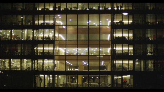Video Reference: Building, Tower block, Tree, Window, Material property, Condominium, City, Font, Glass, Tints and shades