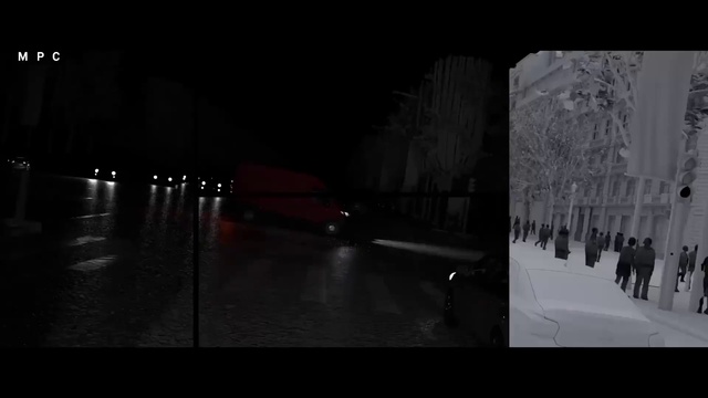 Video Reference: Automotive lighting, Black, Vehicle, Car, Automotive design, Tints and shades, Rolling, Darkness, Event, Headlamp