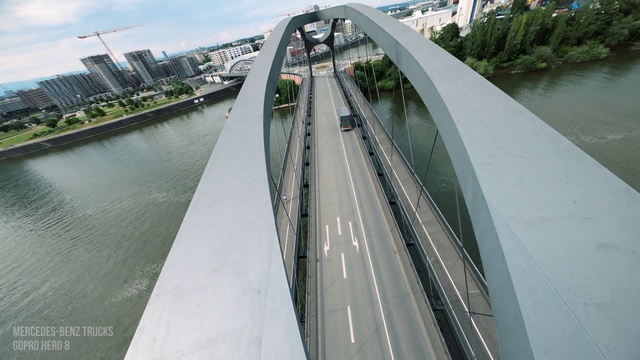 Video Reference: Water resources, Water, Sky, Cloud, Road surface, Infrastructure, Plant, Asphalt, Tree, Urban design