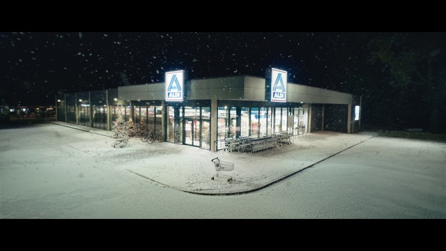 Video Reference: Automotive lighting, Snow, Electricity, Building, Font, Gas, Midnight, Tints and shades, City, Freezing