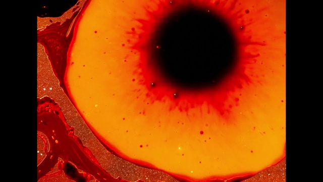 Video Reference: Colorfulness, Automotive lighting, Eyelash, Amber, Astronomical object, Heat, Gas, Ingredient, Circle, Close-up