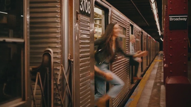 Video Reference: Train, Building, Wood, Mode of transport, Rolling stock, Railway, Public transport, Metal, Track, Passenger car