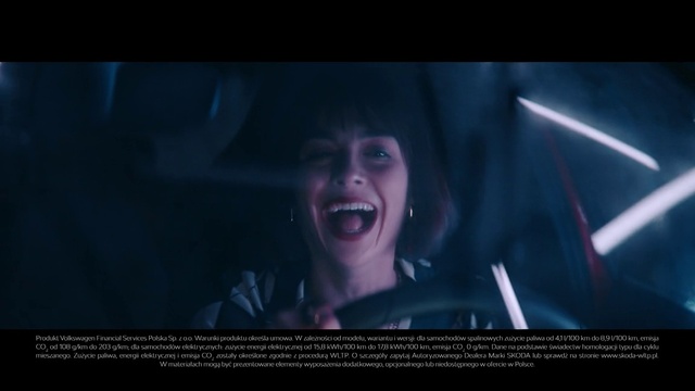 Video Reference: Smile, Jaw, Flash photography, Entertainment, Electric blue, Font, Screenshot, Midnight, Darkness, Event