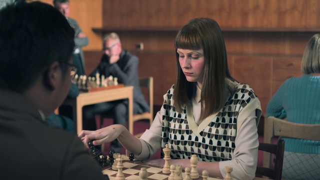 Video Reference: Hair, Chessboard, Chess, Table, Indoor games and sports, Chair, Sharing, Board game, Recreation, Eyelash