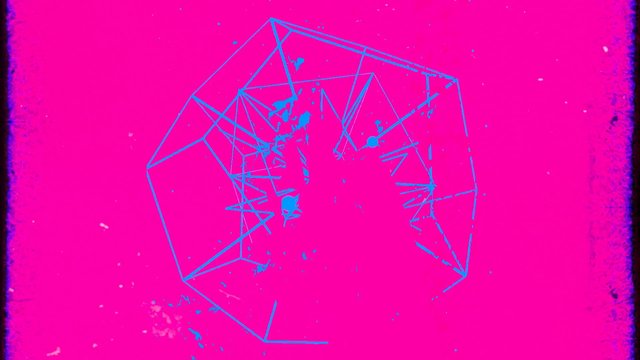 Video Reference: abstract, neon, pink, cyan, geometric, polygon, lines, digital, graphic, background, vibrant, glitch, art, pattern
