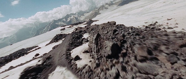 Video Reference: Mountain, Sky, Snow, Cloud, Slope, Ice cap, Terrain, Landscape, Nunatak, Geological phenomenon