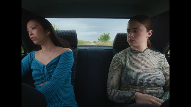 Video Reference: Hair, Flash photography, Vehicle, Cloud, Comfort, Automotive design, Head restraint, Sky, Travel, Fun