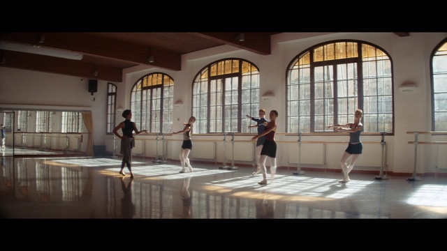 Video Reference: Window, Building, Human, Dress, Interior design, Entertainment, Performing arts, Dance, Choreography, Performance art