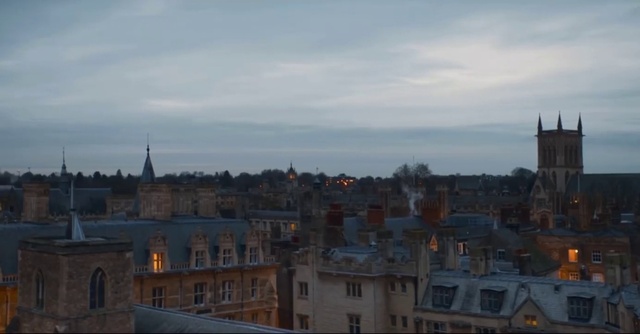 Video Reference: Cloud, Sky, Building, Window, House, Horizon, Roof, City, Cityscape, Dusk