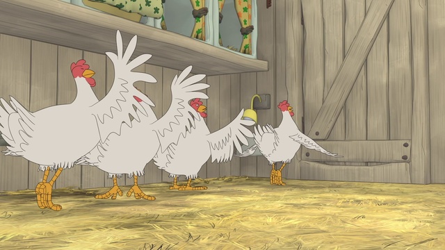 Video Reference: Bird, Phasianidae, Chicken, Beak, Green, Comb, Galliformes, Organism, Feather, Poultry