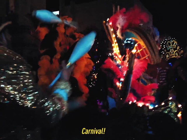 Video Reference: Entertainment, Visual effect lighting, Performing arts, Midnight, Music, Event, Font, Magenta, Darkness, Musician