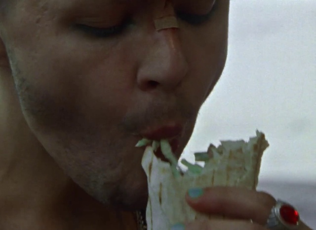 Video Reference: Lip, Mouth, Jaw, Gesture, Food craving, Finger, Food, Eyelash, Close-up, Dessert