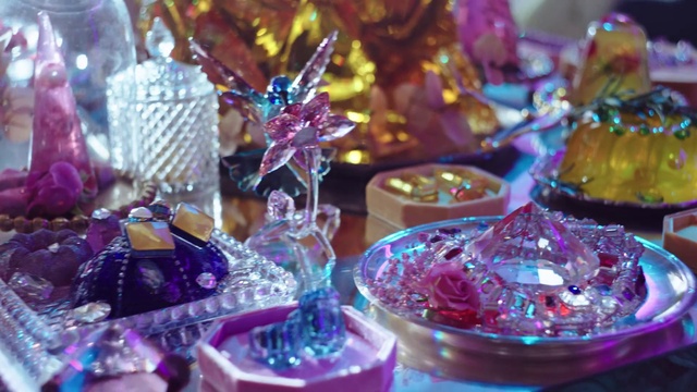 Video Reference: Souvenir, Purple, Light, Drinkware, Christmas ornament, Decoration, Pink, Violet, Ornament, Magenta