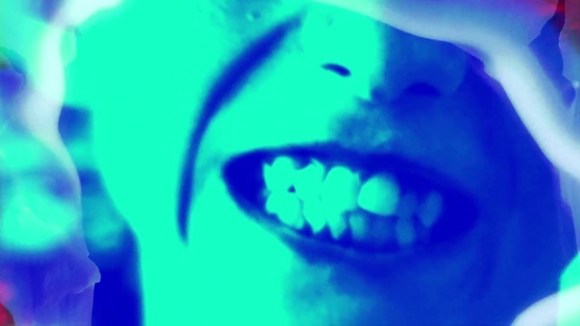 Video Reference: Mouth, Azure, Jaw, Fluid, Gesture, Aqua, Electric blue, Fin, Lamniformes, Art