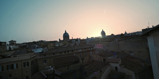 Video Reference: Sky, Cloud, Building, Dusk, Horizon, City, Cityscape, Sunset, Window, Roof