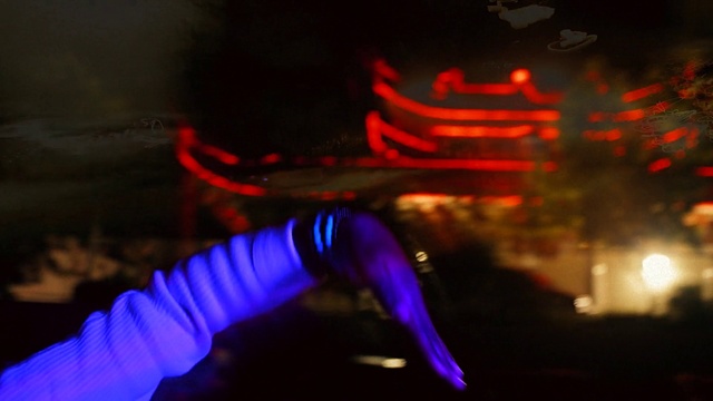 Video Reference: Purple, Gas, Entertainment, Electric blue, Heat, Magenta, Event, Darkness, Performing arts, Fun