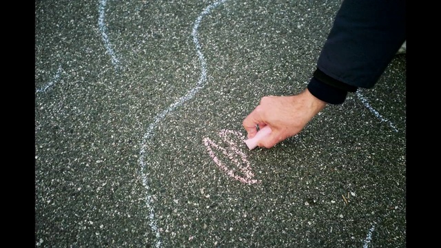 Video Reference: Road surface, Asphalt, People in nature, Gesture, Finger, Tar, Barefoot, Grass, Flooring, Nail