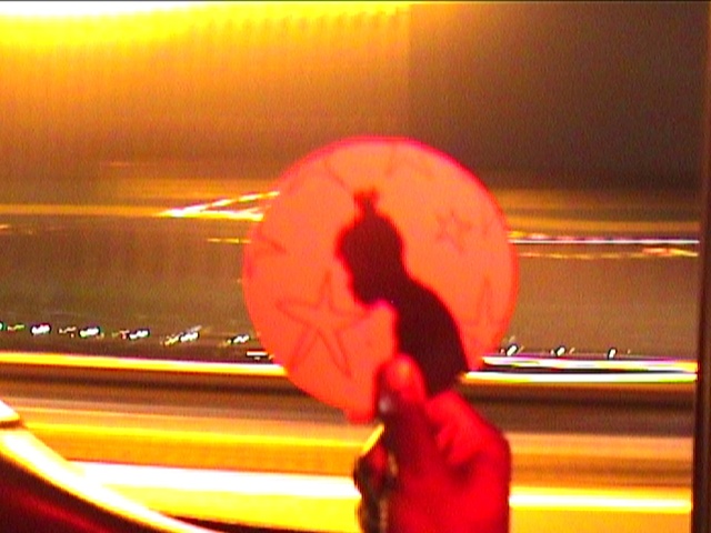 Video Reference: Amber, Orange, Automotive lighting, Line, Red, Tints and shades, Gas, Magenta, Circle, Event