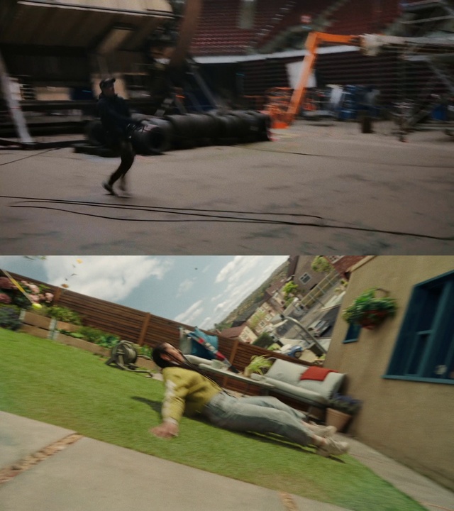 Video Reference: Plant, Asphalt, Road surface, Rolling, Street stunts, Sidewalk, Leisure, Sports equipment, Road, Recreation