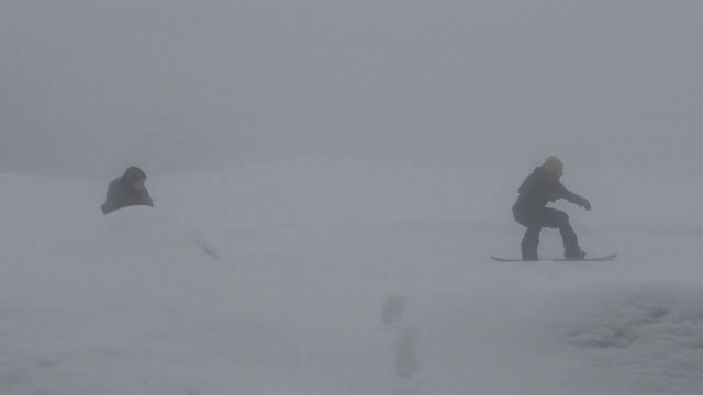 Video Reference: Snow, Slope, Ice cap, Glacial landform, Terrain, Freezing, Geological phenomenon, Landscape, Sports equipment, Winter sport