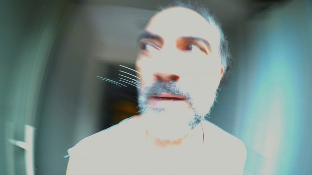 Video Reference: Nose, Lip, Eyelash, Beard, Flash photography, Neck, Jaw, Eyewear, Facial hair, Happy