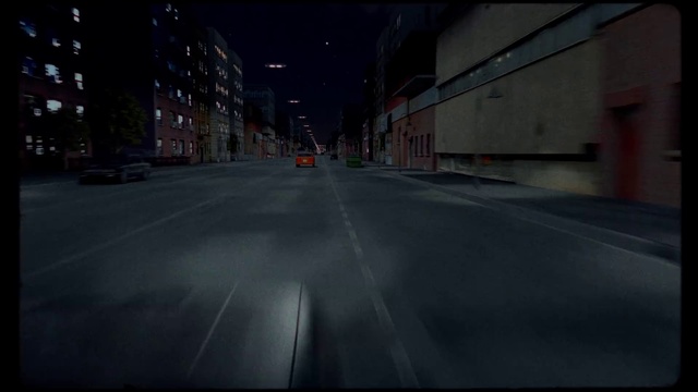 Video Reference: Building, Automotive lighting, Road surface, Asphalt, Vehicle, Car, Road, Tints and shades, Sky, City