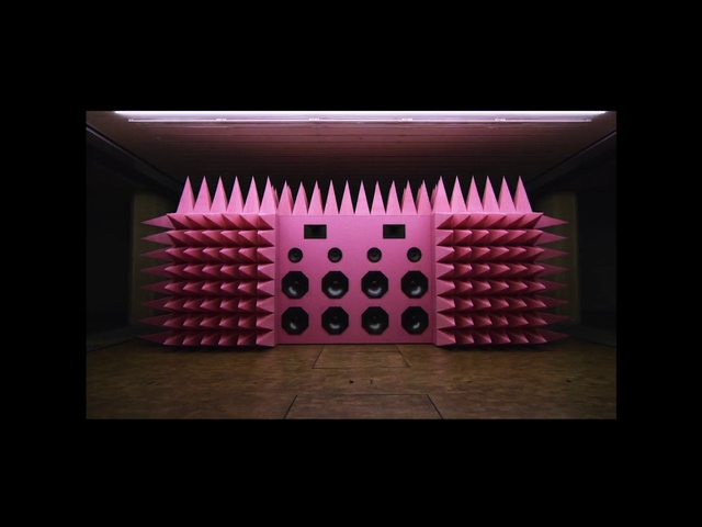 Video Reference: Rectangle, Audio equipment, Font, Electronic instrument, Tints and shades, Magenta, Gas, Circle, Symmetry, Brick