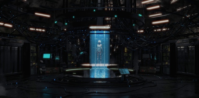 Video Reference: Water, Building, Fountain, Electricity, Gas, Entertainment, Electric blue, Space, Technology, City